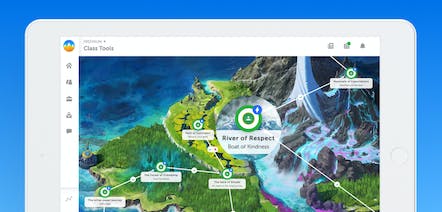Screenshot of the Classcraft personalized learning module - Quests - that integrates with Google Classroom