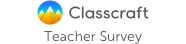 Logo du sondage Classcraft auprès des enseignants